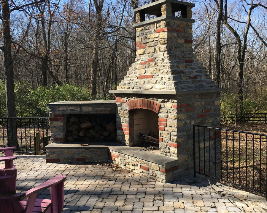 Outdoor Fireplace 3